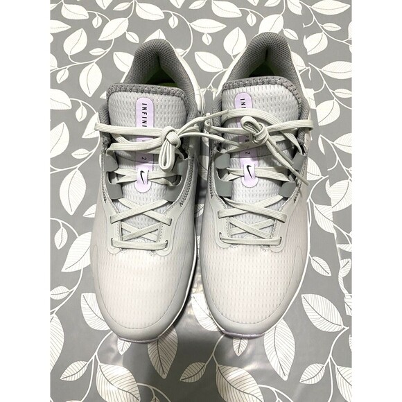 Nike Infinity Pro 2 Golf Shoes Gray Lilac White (DM8449-005) Men Wide - Picture 1 of 12